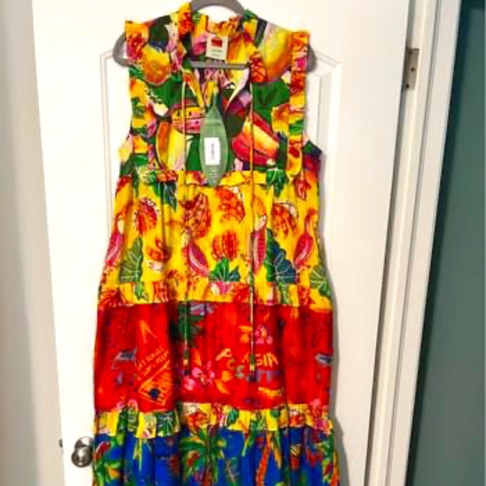 NWT FARM Rio dress - size M